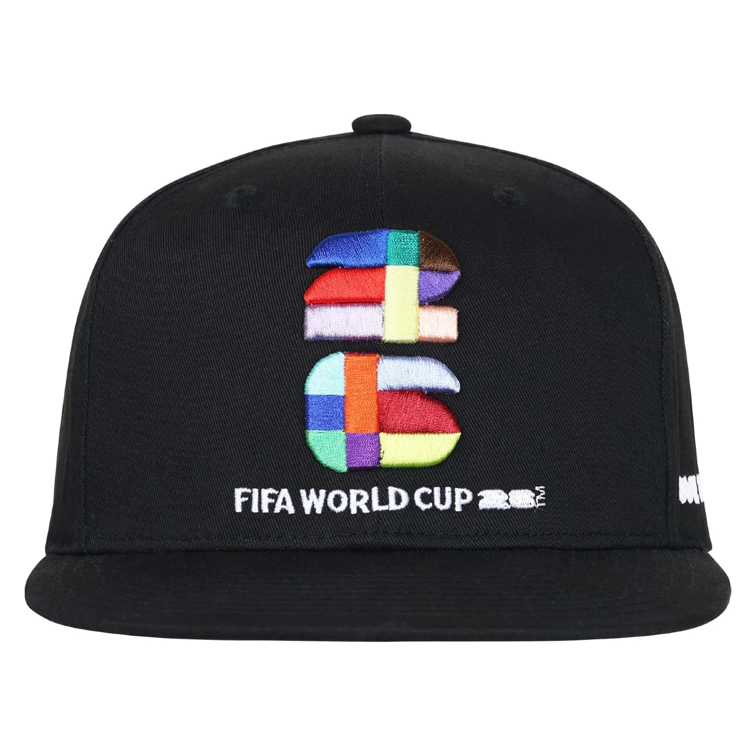 World Cup 2026 Emblem Flatbrim Hat