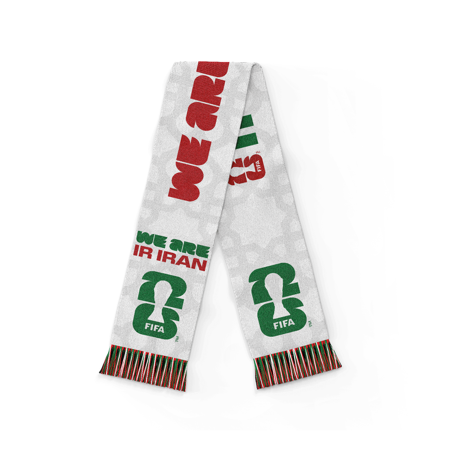 World Cup We Are Iran Scarf